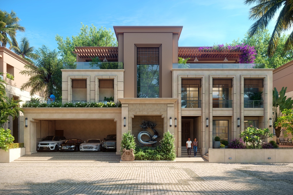A premium villa community representing South Hyderabad growth